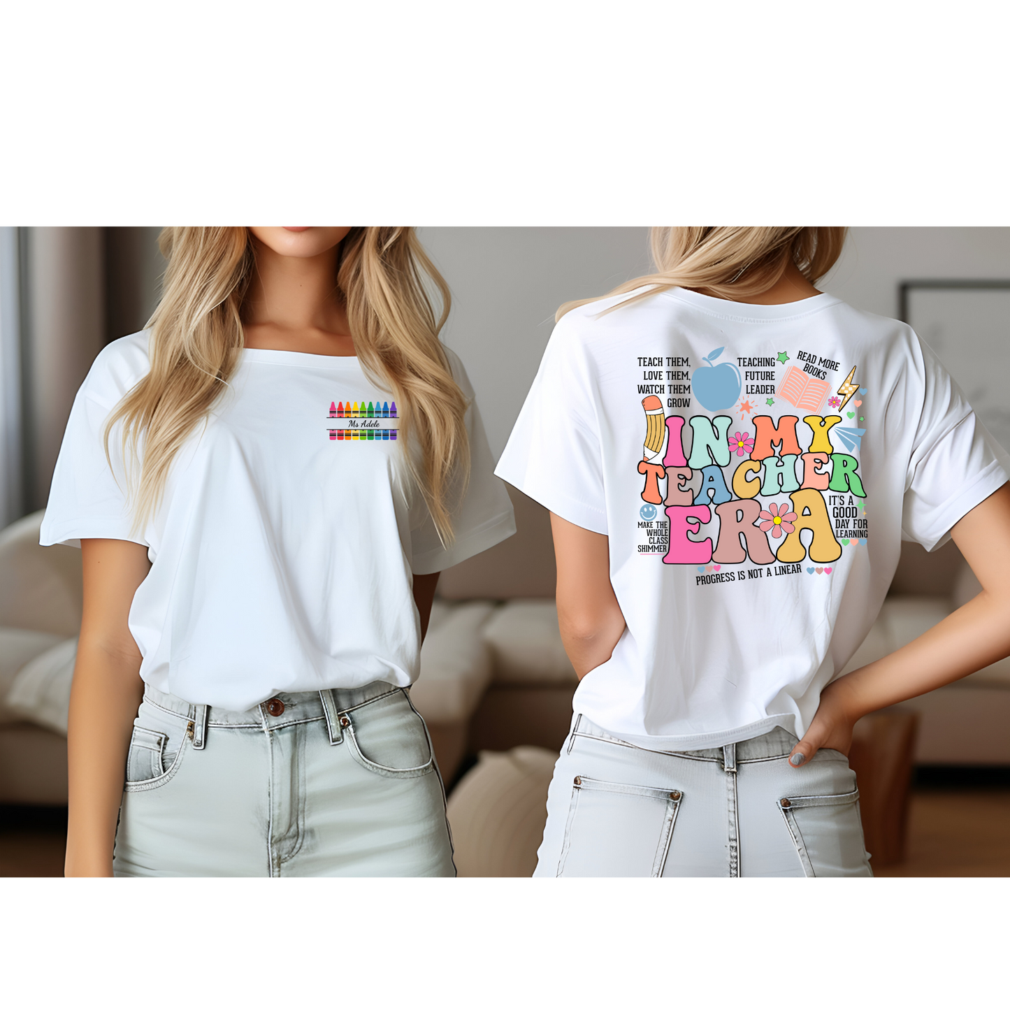 In My Teacher Era personalizable T-Shirt