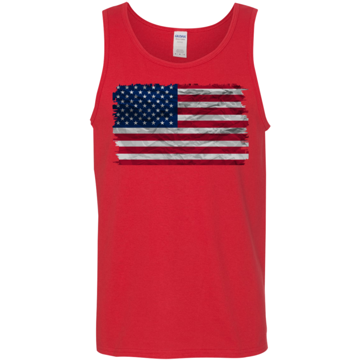 USA Flag_Cotton Tank Top 5.3 oz.