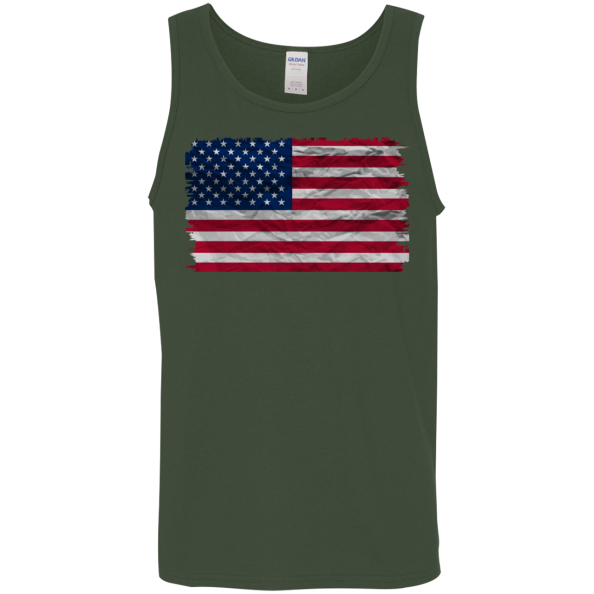 USA Flag_Cotton Tank Top 5.3 oz.