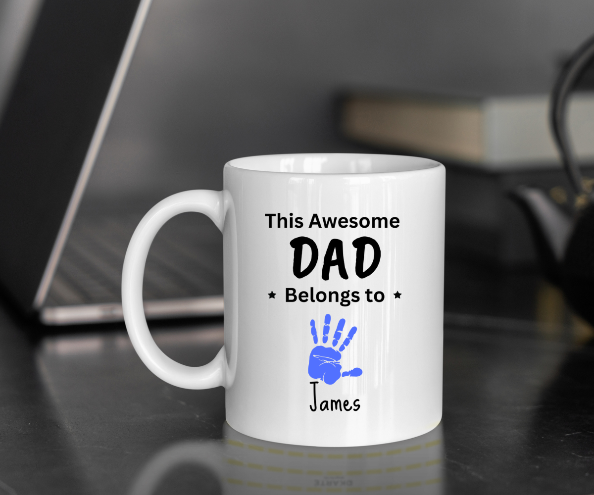 Awesome Dad Variants 11 oz. White Mug