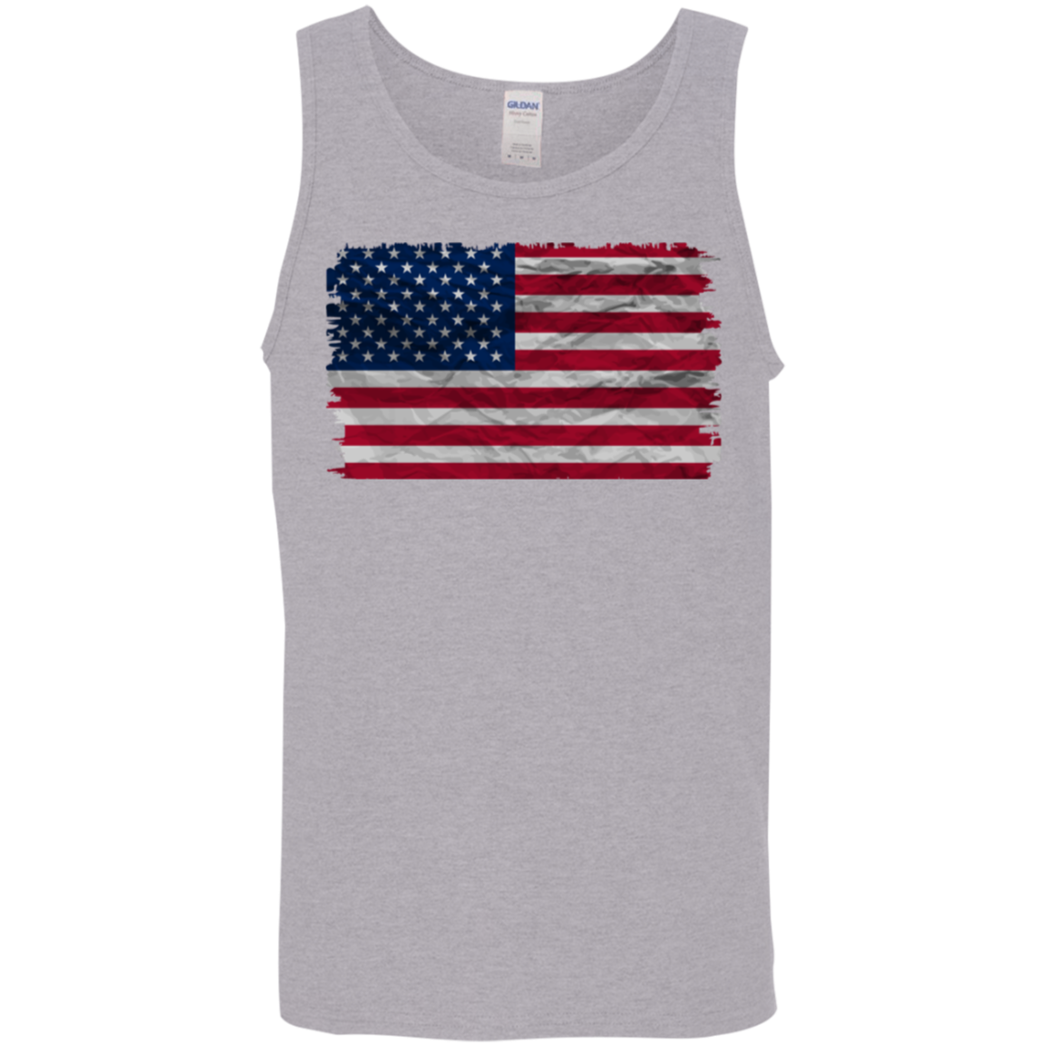 USA Flag_Cotton Tank Top 5.3 oz.