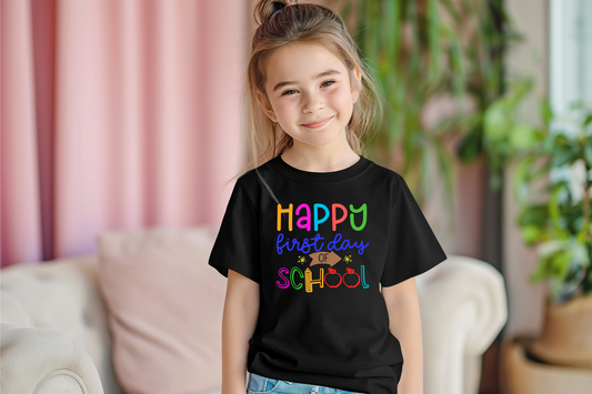 Happy First Day of School Kids Heavy Cotton™ Tee