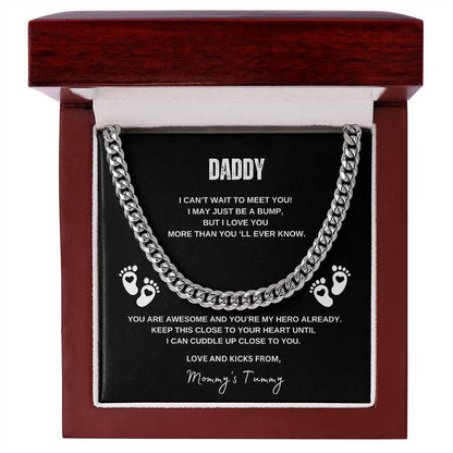 Daddy To Be I Cuban Link Chain
