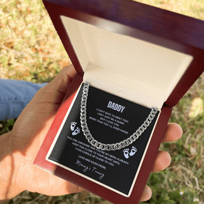 Daddy To Be I Cuban Link Chain
